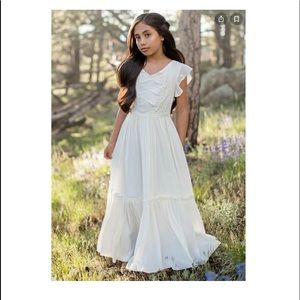 Joyfolie Viola Dress in Cream